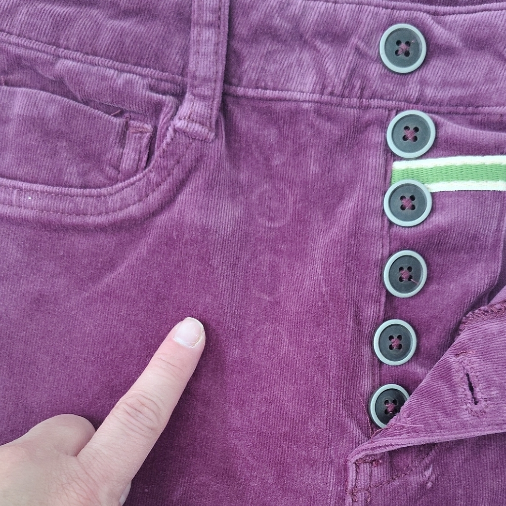 Pilcro Women's Rich Purple Skinny Jeans - Picture 3 of 8
